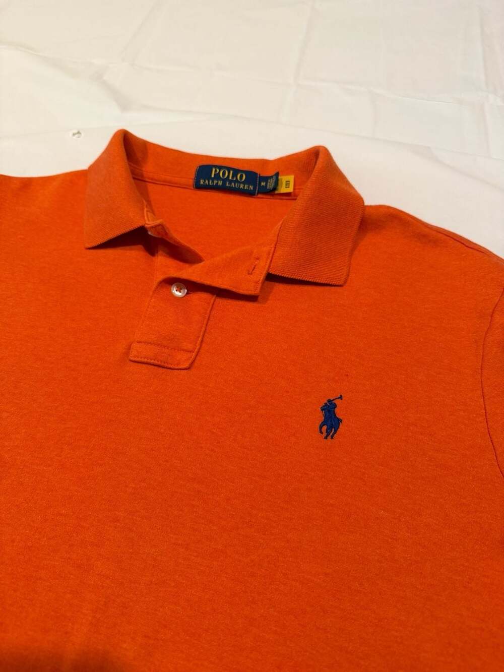 Polo Ralph Lauren Men's Iconic Polo Shirt - Orange
Size M